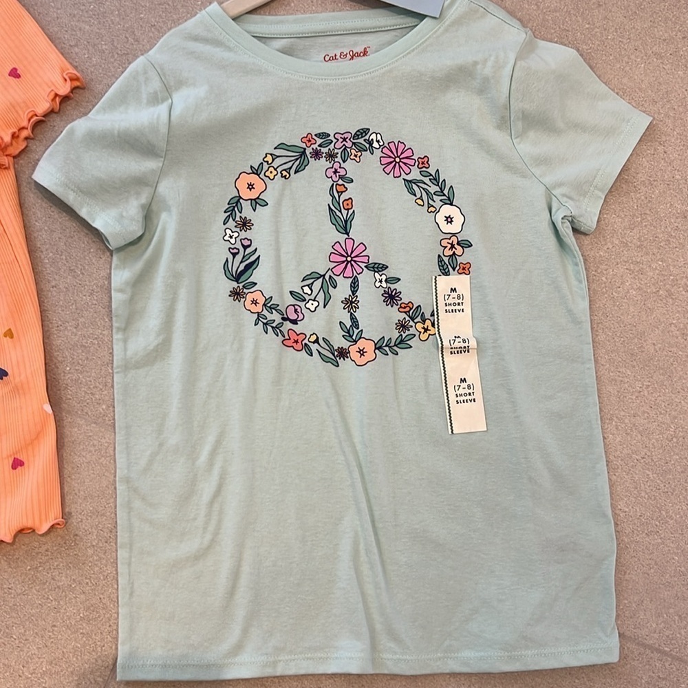 Cat & Jack Bundle of 2 Tops! NWT - Picture 3 of 9